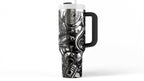 Workshop Drinkware Essential 40oz Insulated Tumbler Stainless Steel Construction Automotive Parts Design Professional Mechanic Cup Garage Beverage Holder Temperature Control Technology Laser Engraved Vehicle Graphics Perfect Car Enthusiast