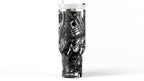 Mechanic Gift Tumbler – 40oz Insulated Car Enthusiast Steel Cup