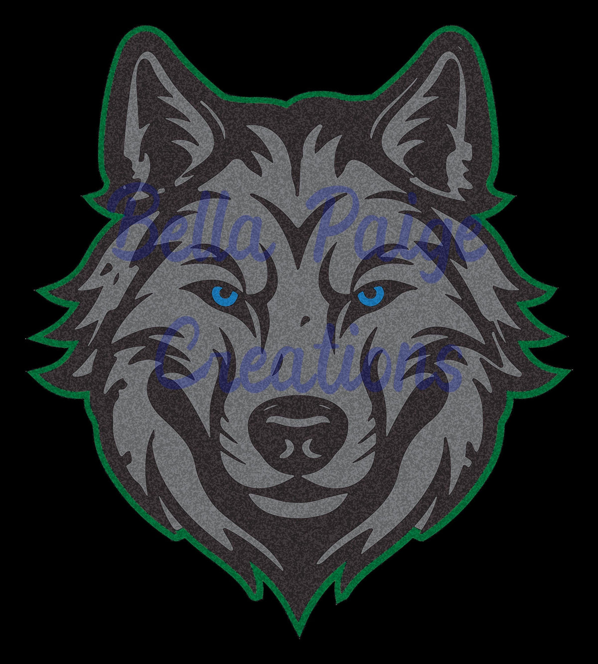Wolf Svg File – Digital Download for Cricut Mascot Logo Design