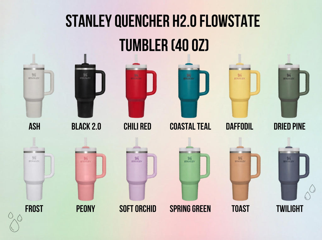 Mermaid Tumbler 40oz – Insulated Stainless Steel Handle Beach Cup