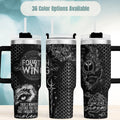 Fantasy Book Tumbler Insulated Stainless Steel Cup Dragon Scale Design Perfect Book Lover Gift Reader Merchandise Double Walled Thermal Insulation Large Handle Comfortable Grip BookTok Trending Item Romantasy Fan Present Literary Quote