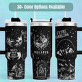 Fantasy Book Themed Tumbler 40oz Insulated Travel Mug Literary Quote Design Perfect Gift Reader Book Lover Booktok Fan Merchandise Double Wall Stainless Steel Construction Keeps Drinks Hot Cold Hours Character Inspired Drinkware