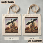 Dragon Throw Blanket – Personalized Gothic Fantasy Dorm Tapestry