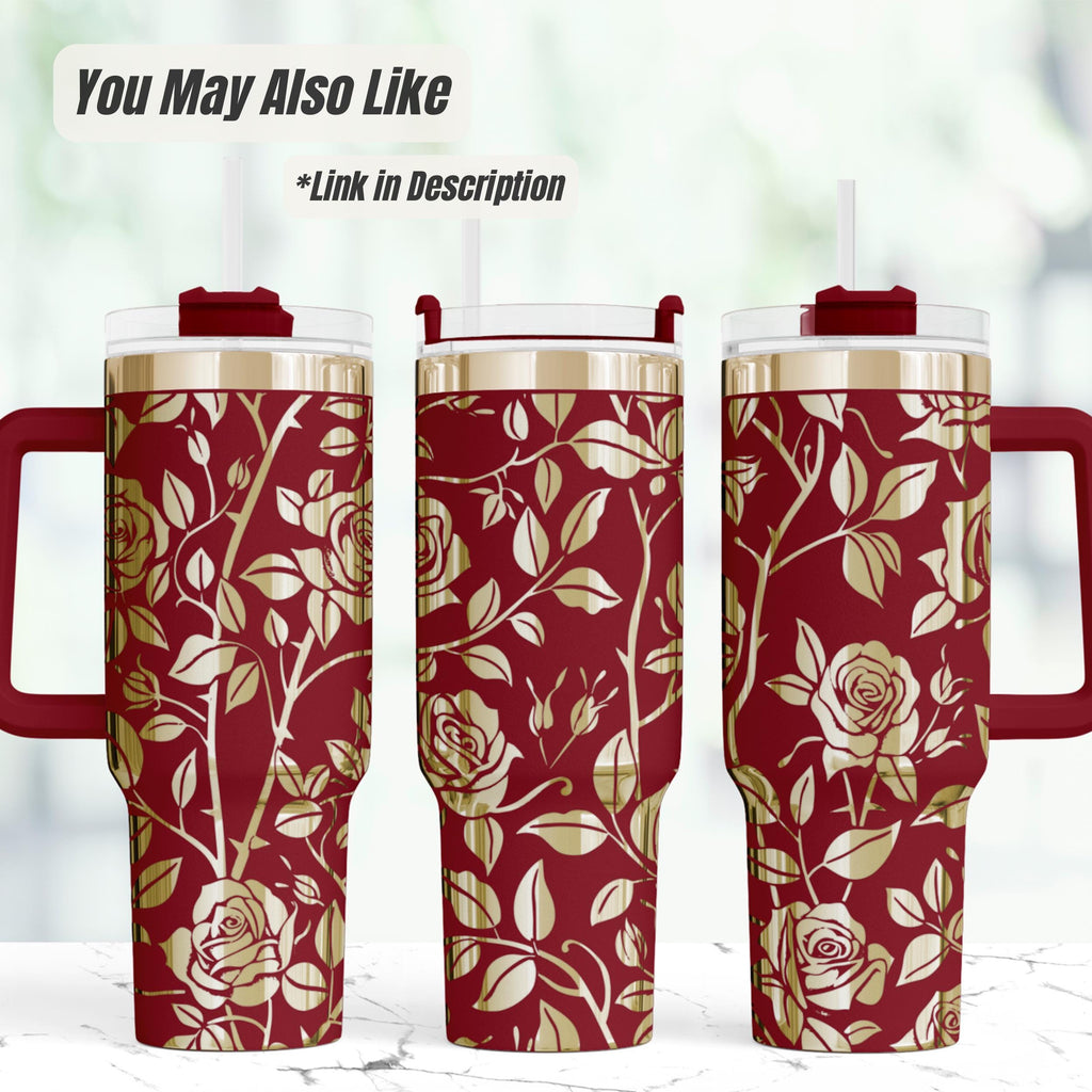 Horse Tumbler – 40oz Insulated Laser Engraved Equestrian Gift
