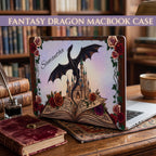Dragon Macbook Case – Clear Personalized Fantasy Cover Custom Name