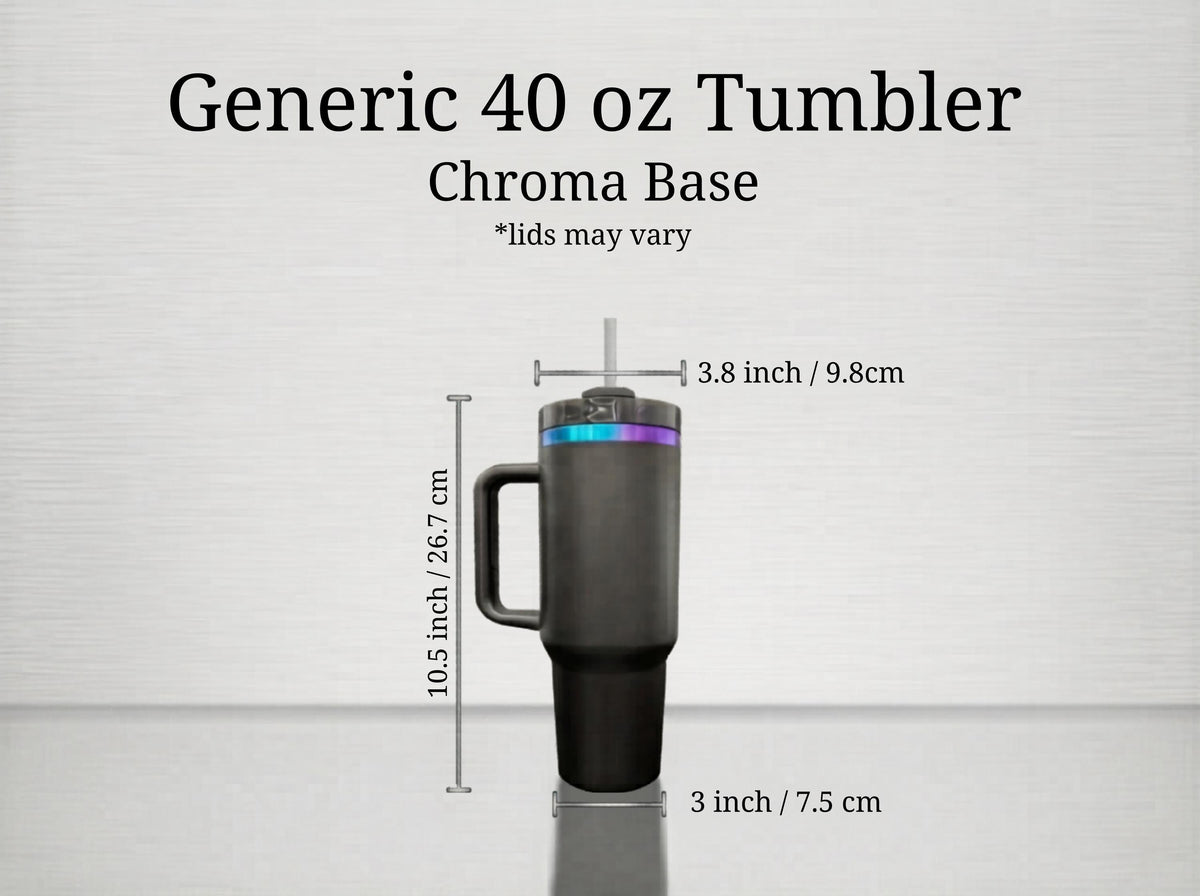 Skull Tumbler – 40oz Insulated with Handle Day of the Dead Calavera