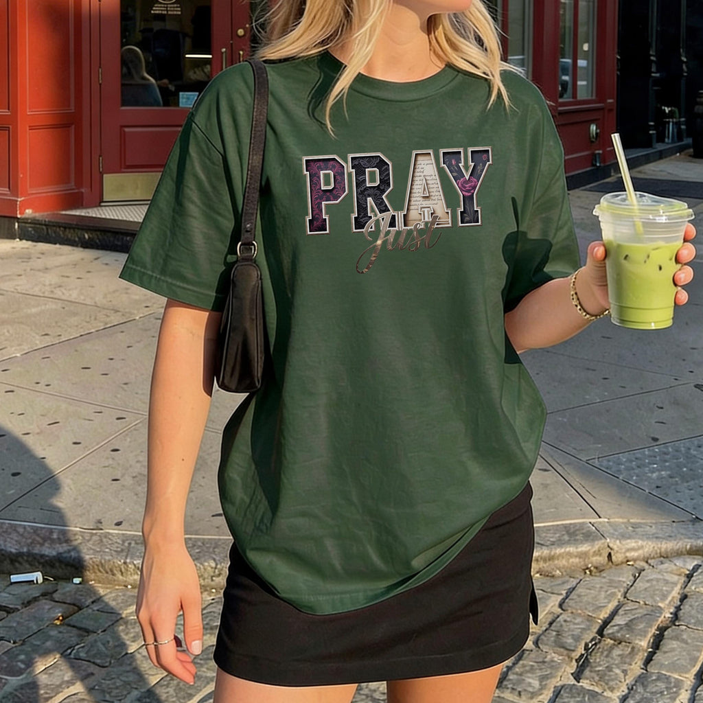 Inspirational Christian Wear Faith Typography Design Comfortable Worship Apparel Vintage Athletic Font Style Unisex Believer Clothing Perfect Daily Faith Expression Casual Church Outfit Sunday Service Ready Classic Fit Cotton Tee Spiritual