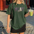 Inspirational Christian Wear Faith Typography Design Comfortable Worship Apparel Vintage Athletic Font Style Unisex Believer Clothing Perfect Daily Faith Expression Casual Church Outfit Sunday Service Ready Classic Fit Cotton Tee Spiritual
