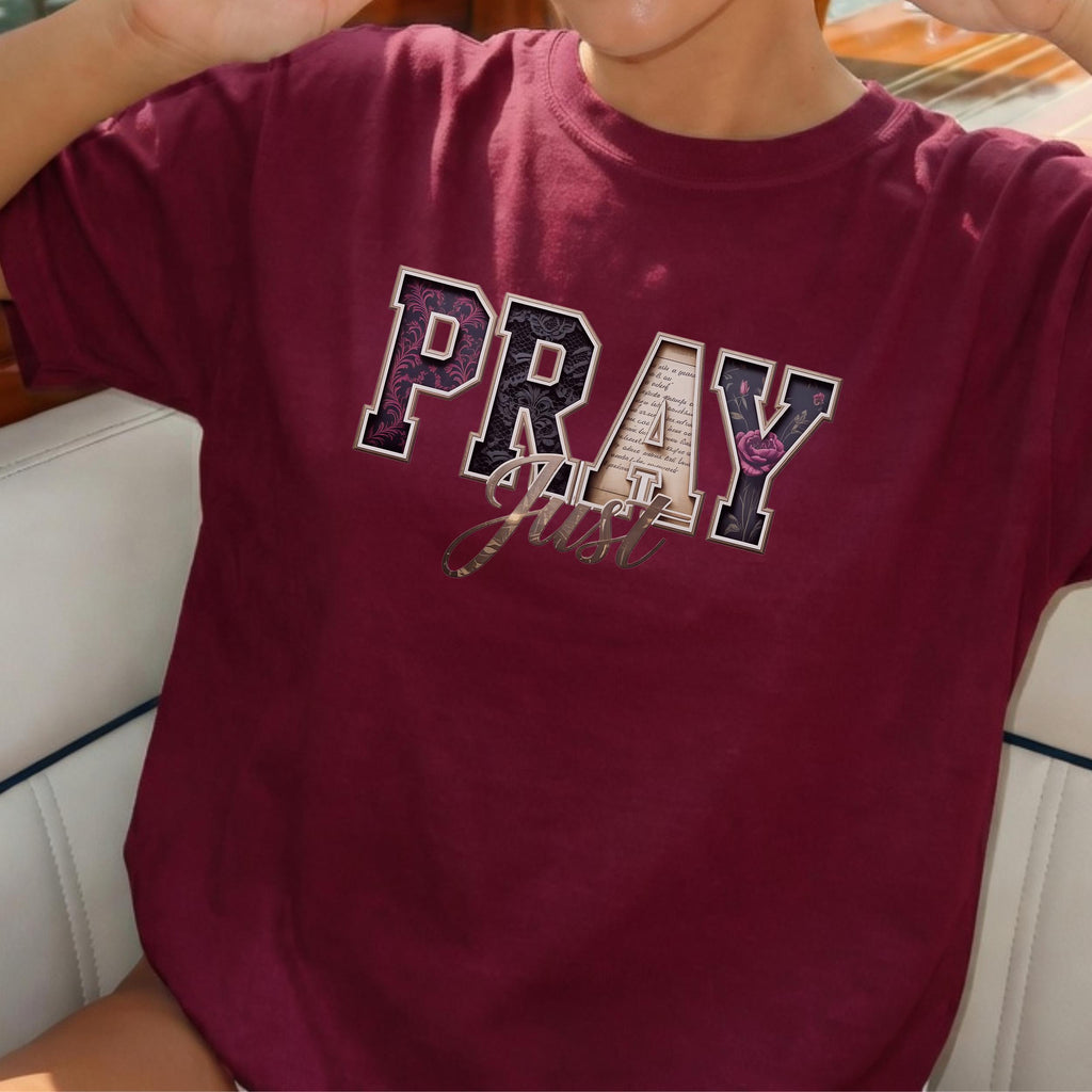 Unisex Believer Clothing Christian Faith Typography Tee Comfortable Worship Apparel Vintage Athletic Font Design Perfect Church Gathering Outfit Sunday Service Essential Daily Inspiration Wear Casual Faith Expression Classic Fit Cotton