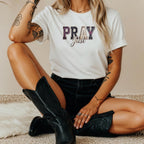 Christian Prayer Shirt – Faith Typography Design Unisex Worship Tee