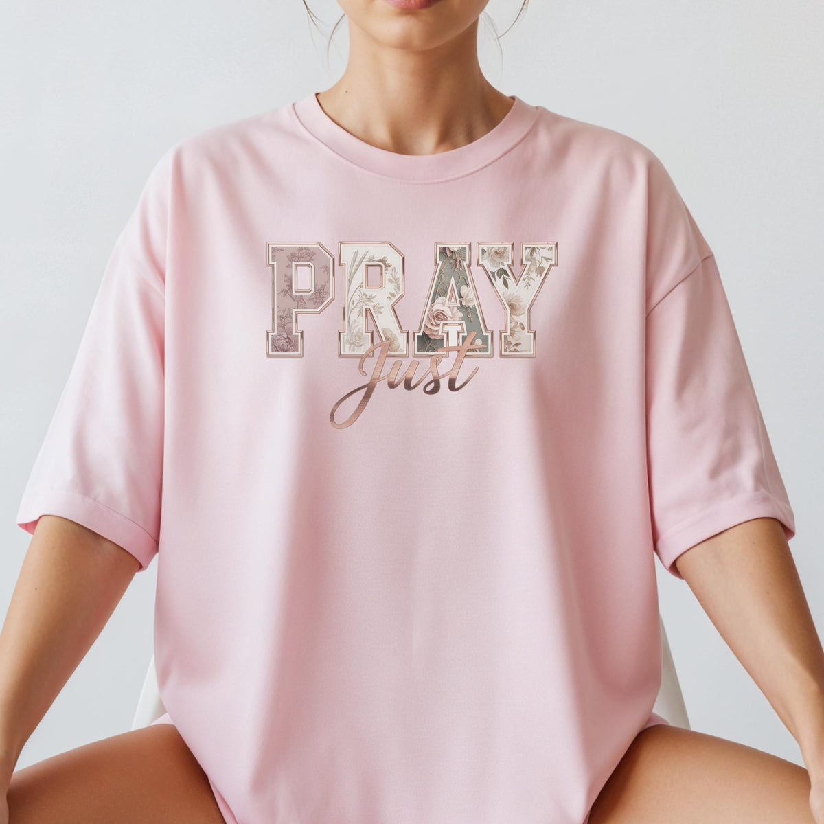 Christian Prayer Shirt – Inspirational Typography Unisex Faith Tee