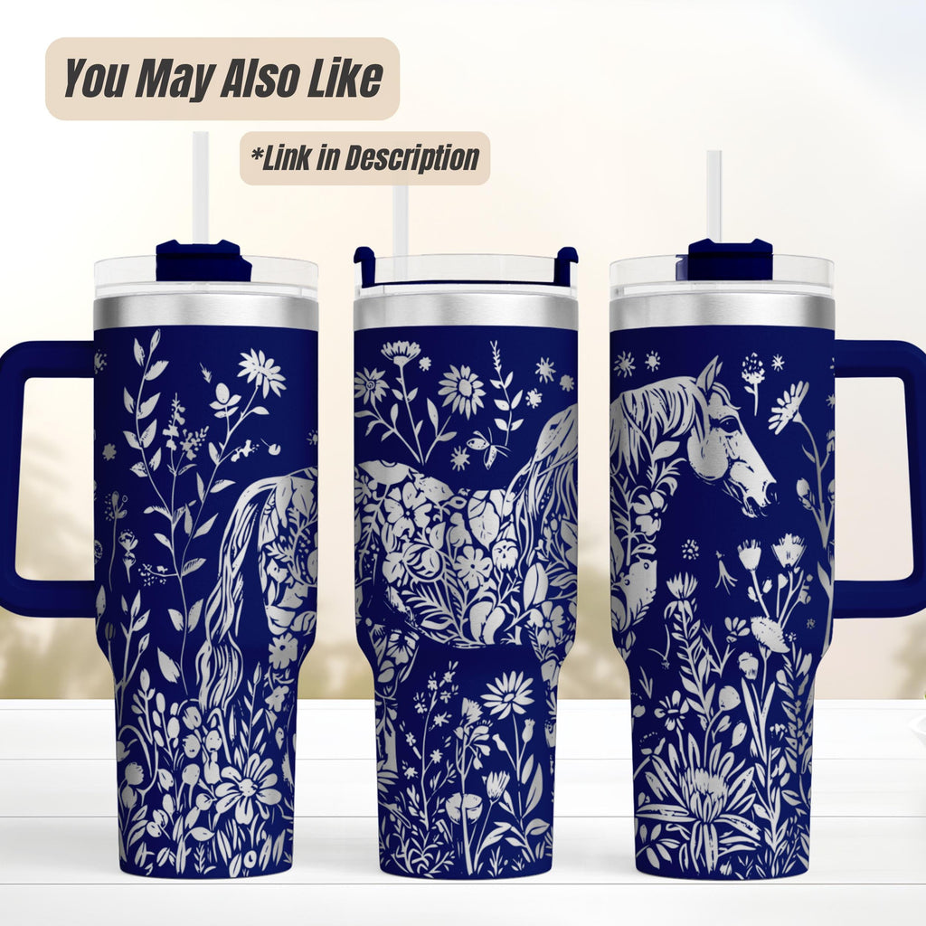 Vet Tech Gift – 40oz Insulated Tumbler with Custom Cat Dog Design