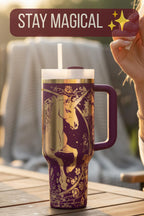 Unicorn Tumbler – 40oz Insulated Laserengraved Fantasy Gift