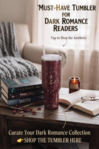 Book Club Tumbler – 40oz Insulated Dark Romance Gothic Design