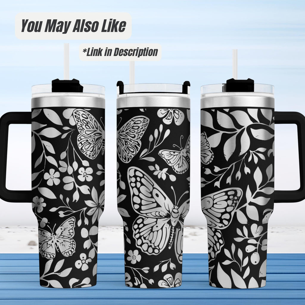 Horse Tumbler – 40oz Insulated Laser Engraved Equestrian Gift