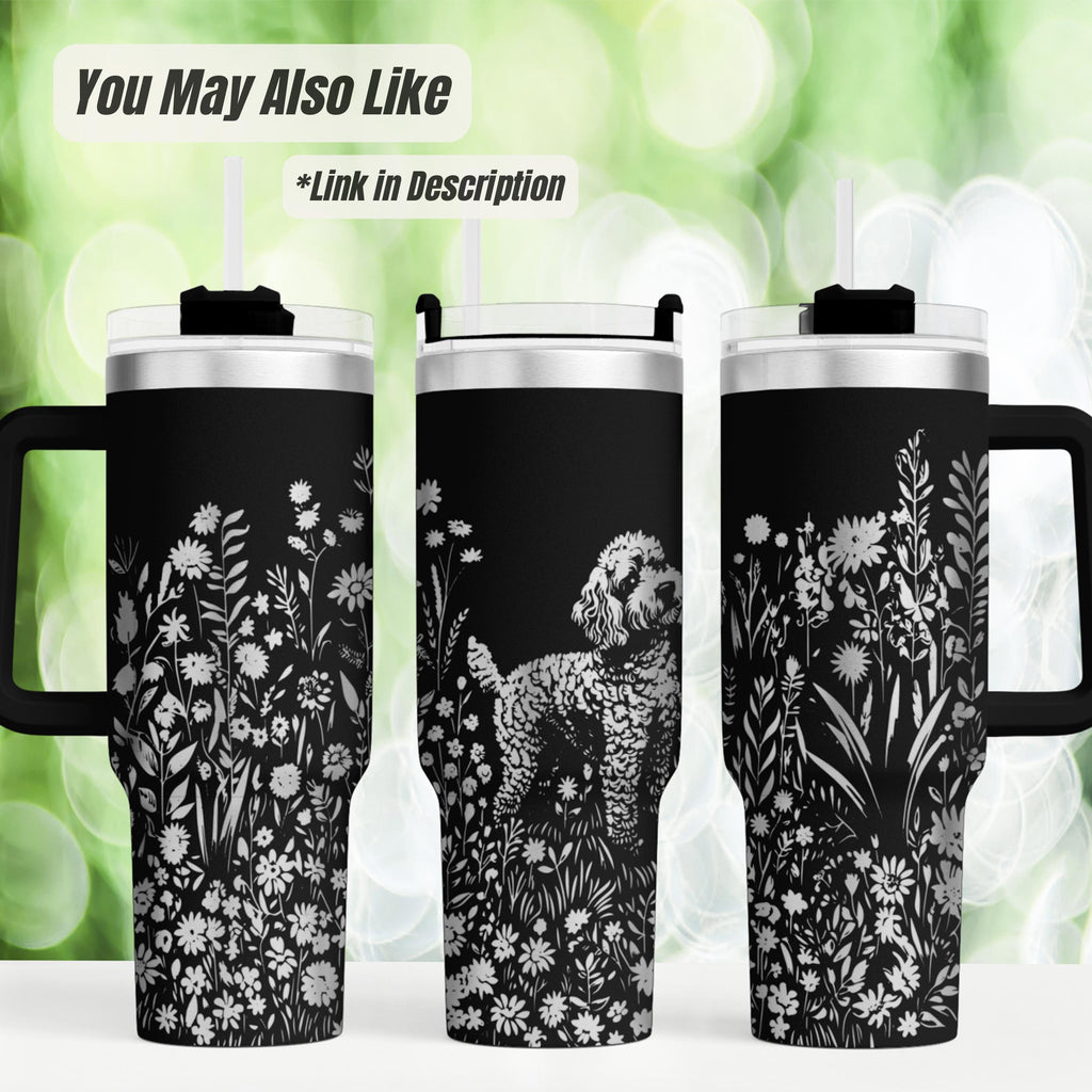 Goldendoodle Tumbler – 40oz Insulated Stainless Steel Travel Cup