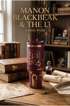 Throne of Glass Tumbler – Manon Blackbeak 40oz Insulated Bookish Gift