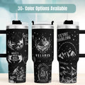 Fantasy Book Tumbler Forty Ounce Insulated Stainless Steel Thermal Bottle Laser Engraved Starlight City Design Perfect Gift For Bookish Readers Double Wall Vacuum Insulation Keeps Drinks Cold Hot Fae Romance Novel Fan Merchandise Durable