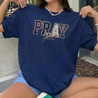 Christian Prayer Shirt – Faith Typography Design Unisex Worship Tee
