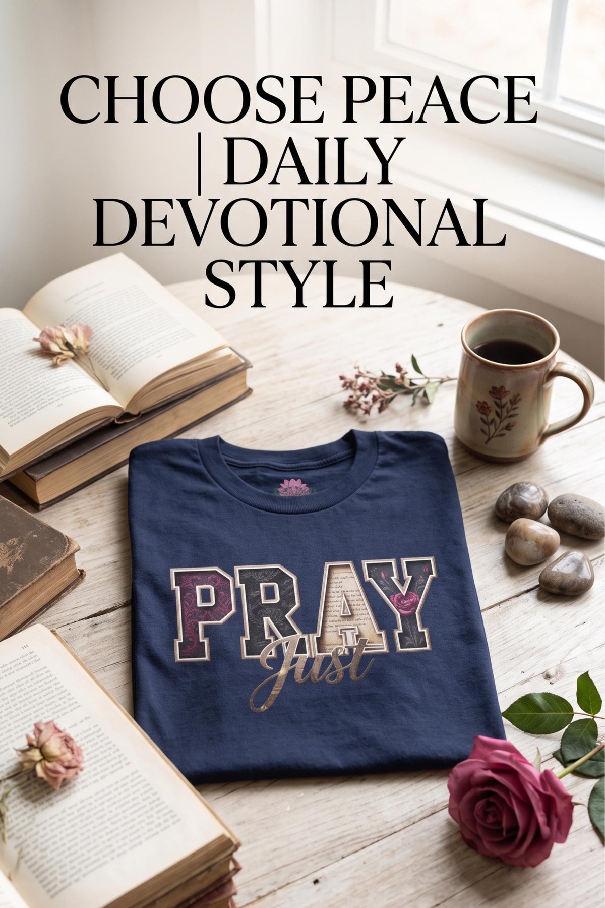 Christian Prayer Shirt – Faith Typography Design Unisex Worship Tee