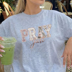 Christian Prayer Shirt – Inspirational Typography Unisex Faith Tee