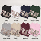Christian Prayer Shirt – Inspirational Typography Unisex Faith Tee