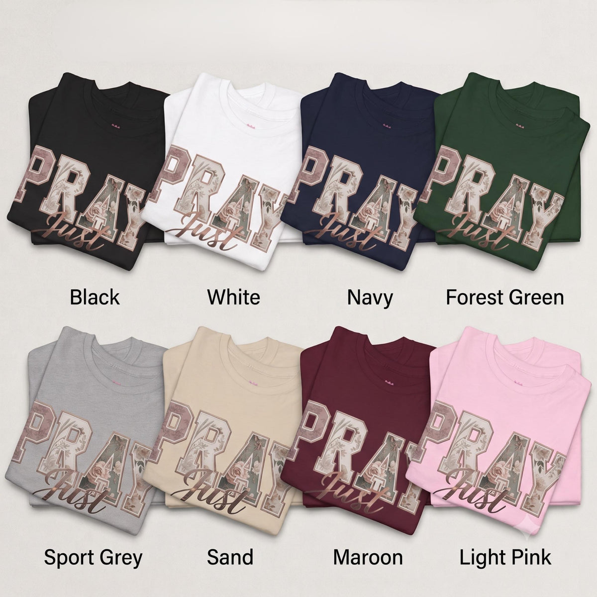 Christian Prayer Shirt – Inspirational Typography Unisex Faith Tee