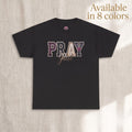 Christian T Shirt Faith Based Typography Design Vintage Athletic Font Style Unisex Believer Clothing Worship Apparel Perfect Sunday Service Outfit Church Gathering Essential Daily Inspiration Wear Comfortable Cotton Construction Classic Fit