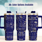 Book Lover Gift For Women Romance Reader Tumbler Large Capacity Insulated Water Bottle Stainless Steel Construction Dark Romance Themed Design Perfect Booktok Fan Merchandise Bookstagram Community Present Thermal Beverage Holder Keeps