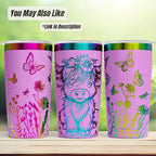 Book Dragon Tumbler – 20oz Insulated Stainless Steel with Handle