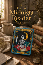 Gothic Kindle Case Skeleton – Tarot Reader Design Book Lover Gift