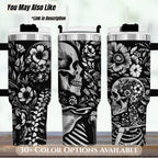Gothic Kindle Paperwhite Case – Skeleton Reader Magnetic Hand Strap