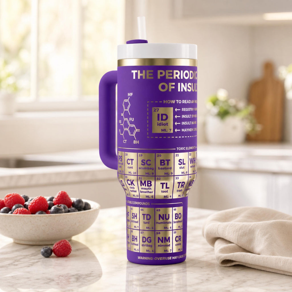 Funny Gag Gift Present Novelty Tumbler Design Office Coworker Birthday Gift Idea 40 Oz Insulated Stainless Steel Water Bottle Double Wall Construction Temperature Control Beverage Container Travel Cup Daily Hydration Essential Gym Drinkware