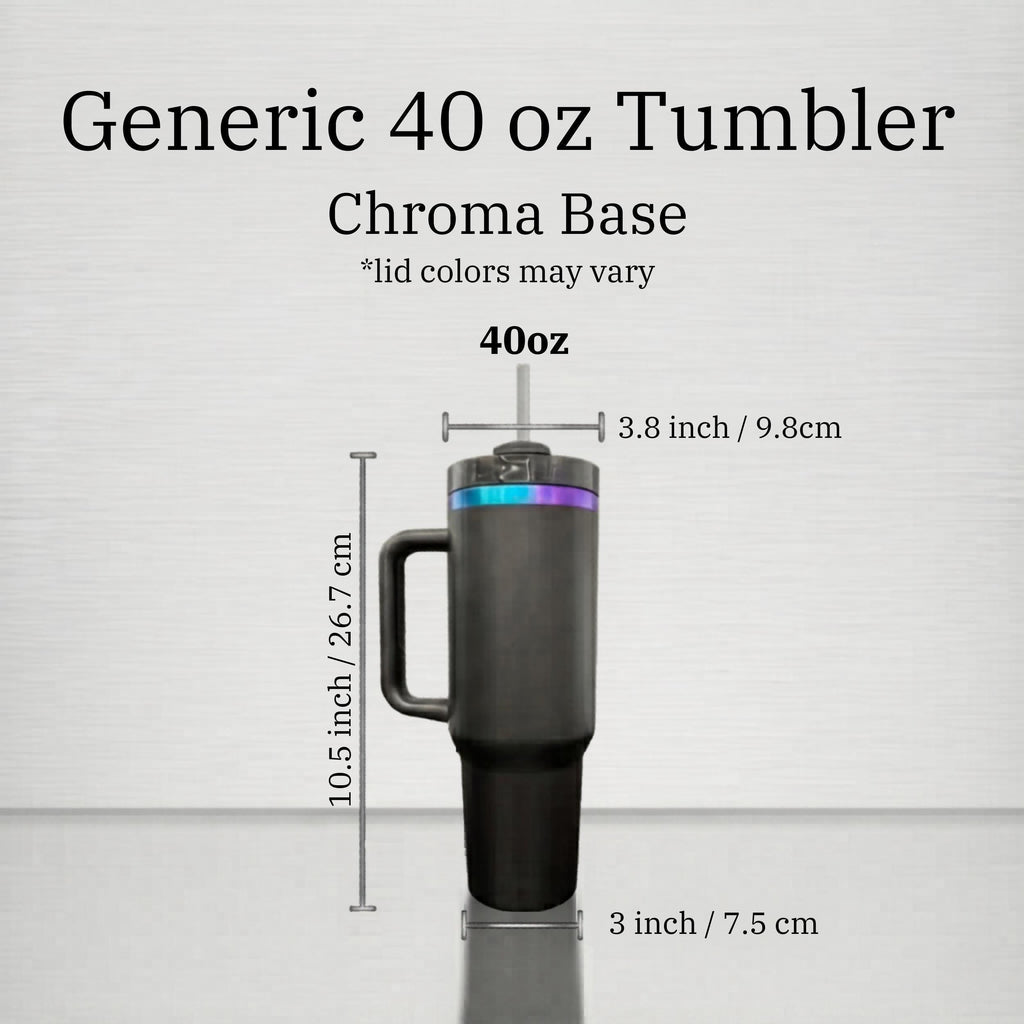Funny Tumbler Gift – 40oz Insulated Stainless Steel Science Design